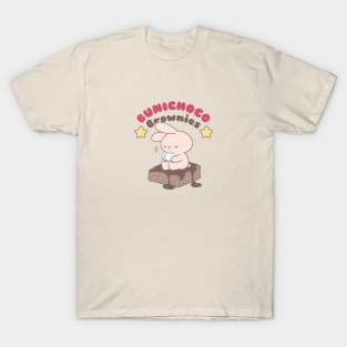 Cute Bunny: Bunichoco Brownies T-Shirt